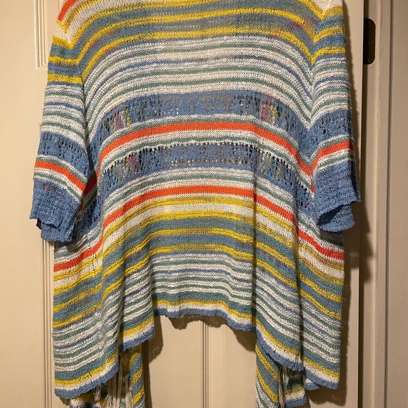 Ruby Rd. Multicolor Striped Cardigan - Picture 3 of 5